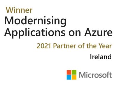 Modernising Applications on Azure 2021 Partner of the Year