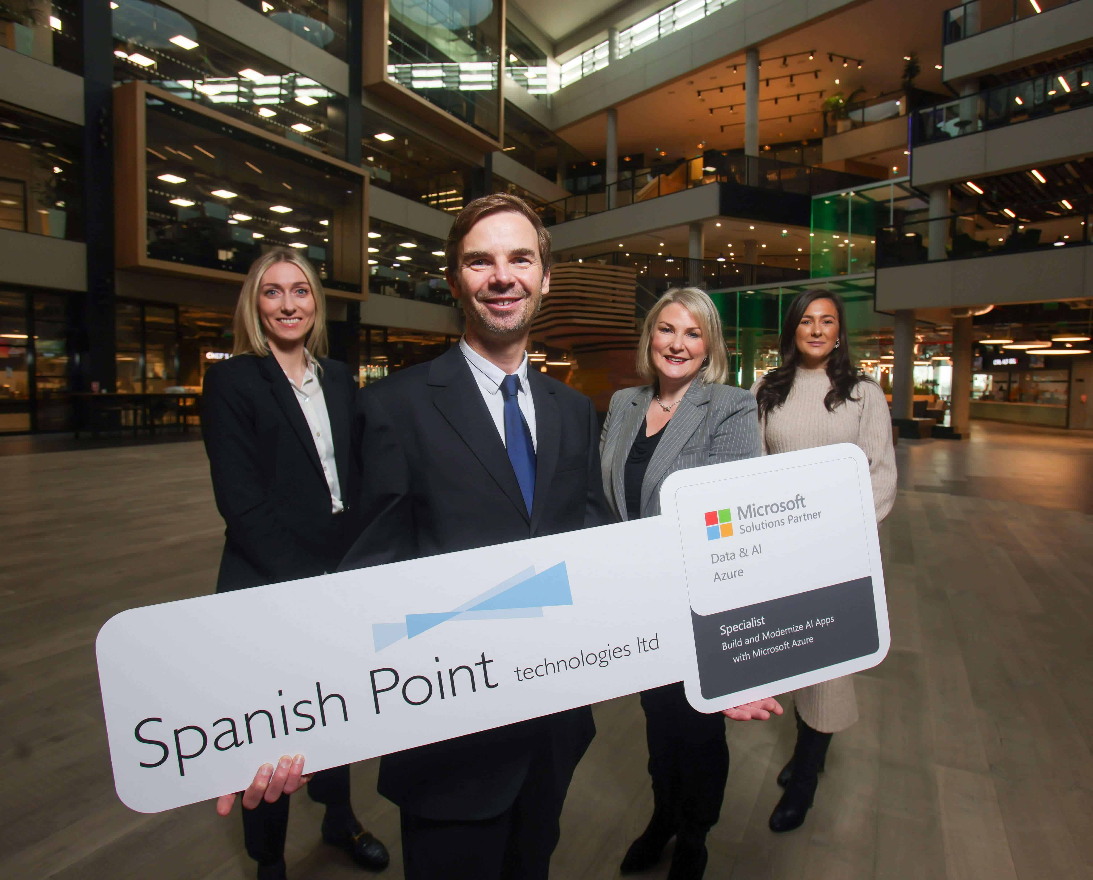 Leading Innovation in Intelligent App Development: Spanish Point Technologies Awarded with Microsoft AI Specialisation